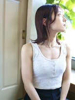 バース(BIRTH)&nbsp;天神【BIRTH】こなれミディイメチェン前髪暖色カラー20代30代　5
