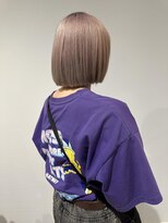 シェリッシュ ノース(Sheriche North)&nbsp;お洒落さん◎透明感ボブ×シルキーベージュ【ブリーチ3回or2回】