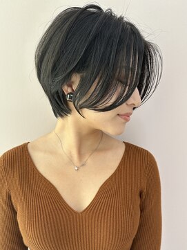 ロンドネートゥル 新潟(Lond naitre) 前髪無しセクシーショート