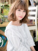 カバーヘア ブリス 戸田公園西口店(COVER HAIR bliss)&nbsp;ことりベージュ韓国風巻きこなれボブh3戸田公園20代30代40代