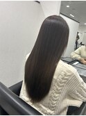 Second   ×　ストレートパーマ