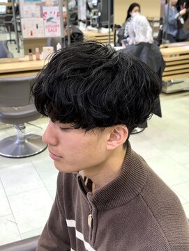 ゼスト 吉祥寺店(ZEST) シャドウパーマ メンズパーマ　鈴木楓竜