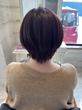 アロハララ(ALOHA LaLa) 爽やかショート×暖色カラー