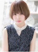斜めバング小顔前下がりマッシュボブショートc6越谷20代30代40代