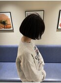 内巻きボブ
