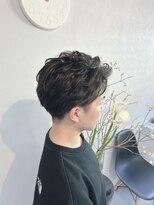 ヒナハ(HINAHA) オールバックパーマ
