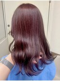 【ブリーチなしチェリーブラウン】池袋美容室