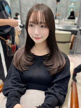 シエテ 津田沼(Siete) ホワイトグレージュ/デジタルパーマ/チェリーブラウン/津田沼