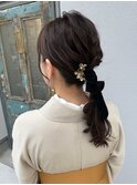 ポニーアレンジ
