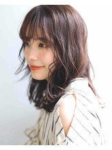 ロッソ ヘアアンドスパ 六町店(Rosso Hair&SPA) ミディアムウェーブ