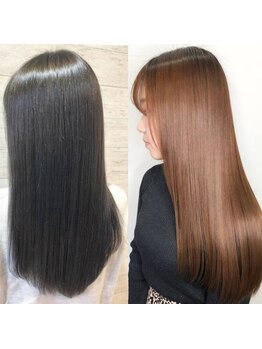 話題の髪質改善縮毛矯正/髪質改善酸性ストレートは必見！ダメージが気になる方にもオススメ◎