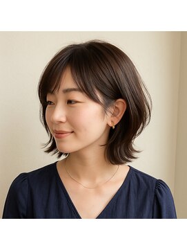 スープレックス ヘアーデザイン(SOUPREX HAIR DESIGN) SOUPREX大人ミディアム レイヤーボブ 20代 30代 40代