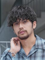 フィフスパーク(fifth PARK)&nbsp;緩め波巻きスパイラルパーマツイストスパイラルツーブロック渋谷