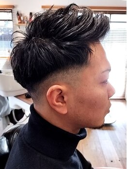 フランク(FRANK)の写真/《太子橋今市駅徒歩３分》カウンセリング～仕上げまでマンツーマン施術で貴方にぴったりのスタイルを提案◎