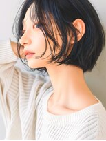 ラベストクズハ(LOVEST KUZUHA)&nbsp;ショートボブ/レイヤーボブ/大人ボブ/フェイクブラック