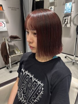 アース オーセンティック 新浦安店(EARTH Authentic) 切りっぱなしボブ