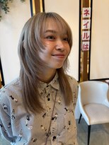 サラビューティーサイト 志免店(SARA Beauty Sight) 【志免】小顔顔まわりレイヤースタイル