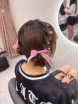 ヘア サロン クラン ソア 心斎橋店(hair salon clan soar)&nbsp;ツインお団子