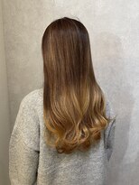 ウィスプ 赤羽店(wisp) 抜きっぱなしバレイヤージュカラー