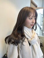 エクテ(ecouter)&nbsp;ノンジアミンダークアッシュグレーブラウン韓国巻き