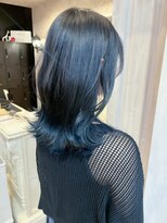 キャアリー(Caary)&nbsp;福山人気20代30代40代ダブルカラー透明感ブルーブラック高発色