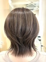 アズール 草加(azule)&nbsp;ハイライトカラー　グレージュ　ブリーチカラー