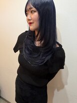 アイディー 高知(id) -高知 id-韓国風ブリーチブルーブラック