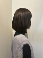 ペスカケイクリエイティブ(PESCA K-CREATIVE)&nbsp;グリーン系カラー×ナチュラルボブ