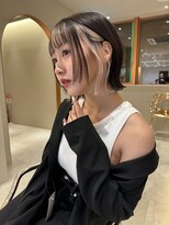 サンド 名古屋(sand) 20代30代40代50代丸みとくびれショートカット名古屋小顔前髪白髪