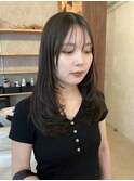 カット/艶カラー(髪質改善カラー)/髪質改善トリートメント