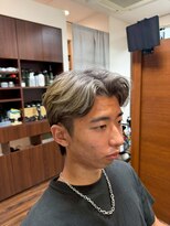 ケースタイル ヘアスタジオ 神保町店(K STYLE HAIR STUDIO)&nbsp;フェザーパーマ/メンズパーマ/束感/ツーブロック/理容室
