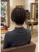 大人ショートボブ