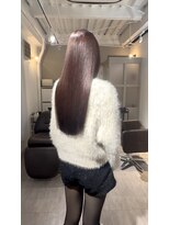 エクラ(ecla)&nbsp;ピンクブラウン+髪質改善トリートメント