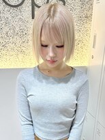 オプス 大名店(Ops)&nbsp;ブリーチ/ホワイトミルク/タイトボブ