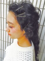 アンフィフォープルコ☆編みおろし カジュアルヘアアレンジ♪