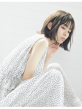 ディッセンバー 渋谷(December) 『December』まろやかカラーのミニボブ☆