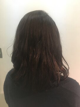 パティオン(PATIONN) カットをしてパーマを復活!カラーは根元だけにしてダメージレス
