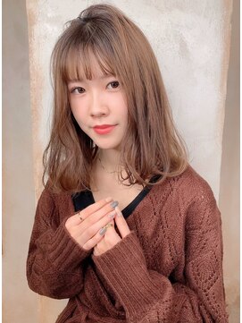 ニスル 町田店(NISURU) 似合わせカット/大人ガーリー/ダークアッシュ/着物/町田/町田駅