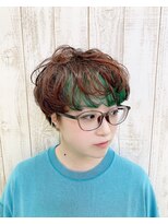 エスブランドワールドワイド(S BRAND world wide)&nbsp;インナーカラーマッシュショート