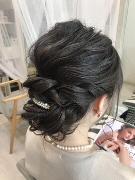 シェルベアー 銀座四丁目(Shell Bear) ☆ShellBear銀座4丁目ヘアアレンジ☆ワンピース