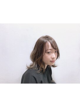 ヘアメイク マルナ 大通店(HAIR MAKE MALUNA) 【MALUNA カラーリスト神】大人ハイライト伸ばしかけミディー