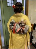 ヘアセット+着付け
