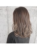 roijir表参道 シルバー系カラー×ミックス巻き