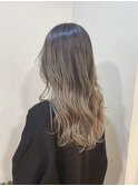 ミルクティーベージュ　ヘアカラー　池袋