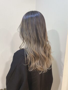 ラべリー 池袋(LOVELEY) ミルクティーベージュ ヘアカラー 池袋