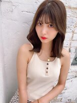 レーヴバイロンド 仙台(Reve by Lond)&nbsp;韓国風シースルーバング大人フェミニンレイヤーくびれ巻き