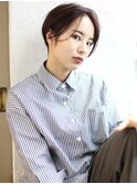 天神【BIRTH】大人可愛いハンサムショート×束間パーマ　16