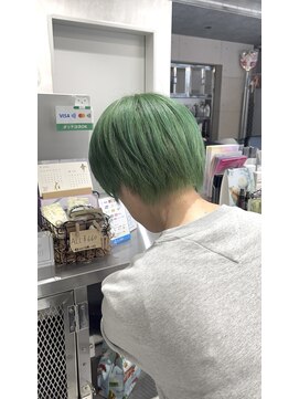 シェア 天王寺(share) サワーグリーン/ケアブリーチ/【中野】