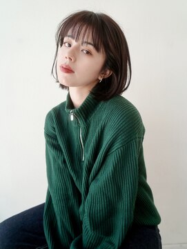 ガーランドツー(Garland 2F) ショート 前髪/マチルダボブ/ピンクベージュ/池袋