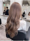 ラベンダーブロンド/ベージュカラー